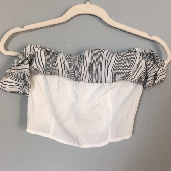 Hollister strapless crop top - Picture 5 of 6